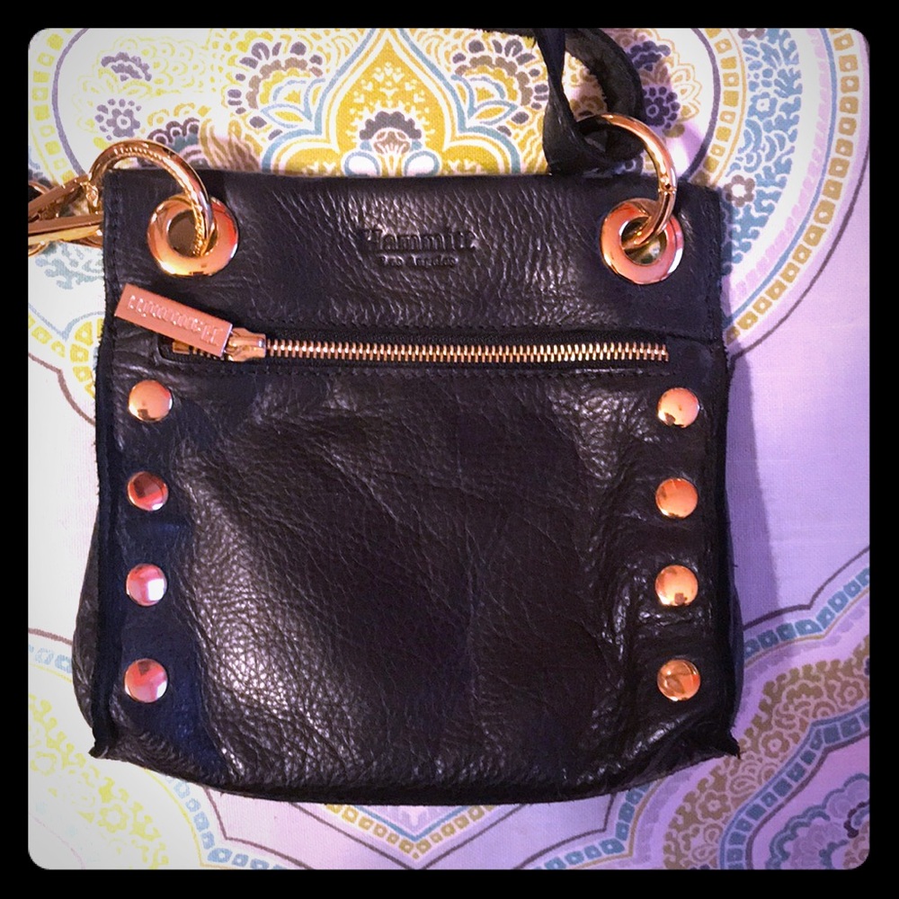 Black Hammitt crossbody adjustable straps